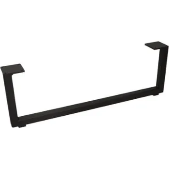 Nábytkové kování Interex design Nábytková podnož BUENO / Černá matná 120 mm