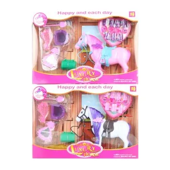 Figurka Česací kůň s doplňky