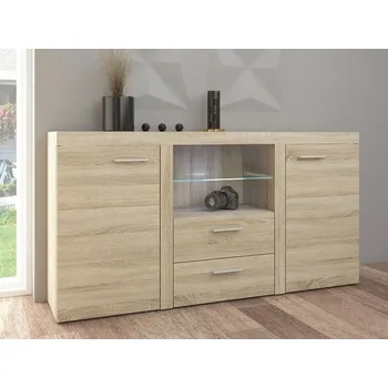 Komoda Kombinovaná komoda PUMBA - dub sonoma