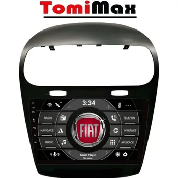 Autorádio TomiMax Fiat Freemont Android 14 autorádio s WIFI, GPS, USB, BT HW výbava: 4 Core 2GB+16GB PX HIGH, Velikost obrazovky: Dotyková obrazovka: 9"