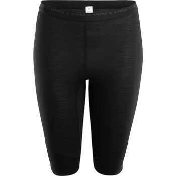 Dámské termo spodky Dámské spodky Aclima LightWool Shorts long Woman Jet Black|M