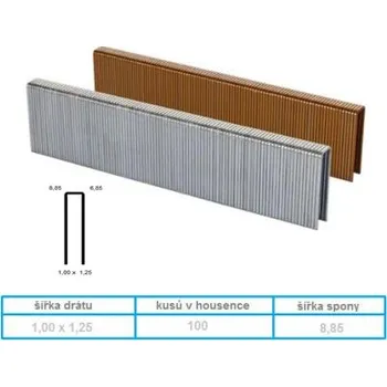 Hřebík Spony 352/92 - 15 mm ZN