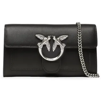 Kabelka Pinko Love One Wallet 100062-A0F1-Z99O černá/stříbrná