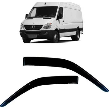 Plexi ofuk oken AIRWIND Deflektor MB Sprinter 2007-2019 VHB páska up. polykarrb.