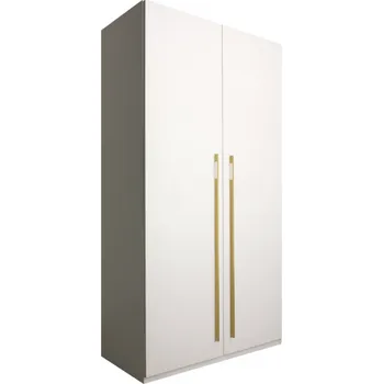 Nábytkové kování Rujzdesign Šatní úchytka LUNA / Zlatá nerez 800 mm