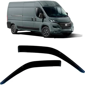 Plexi ofuk oken AIRWIND Deflektor Fiat Ducato od 2006- VHB páska up. polykarrb.