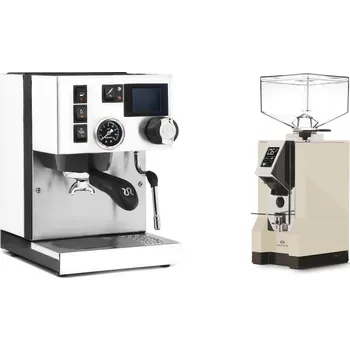 Kávovar Rancilio Silvia BC PID, white + Eureka Mignon Specialita, CR…