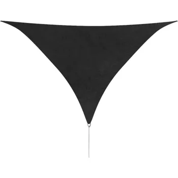 Stínicí technika ZBXL Plachta proti slunci z oxford, trojúhelník 5x5x5 m antracit