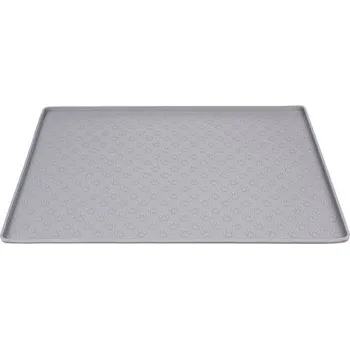 Miska pro psa Merco Pet Mat Small podložka pod misky šedá balení 1 ks