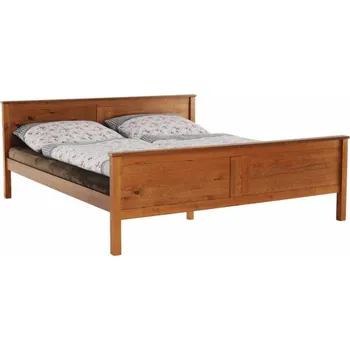 Postel Dřevěná postel Provo 200x180 Dub Doprava ZDARMA.