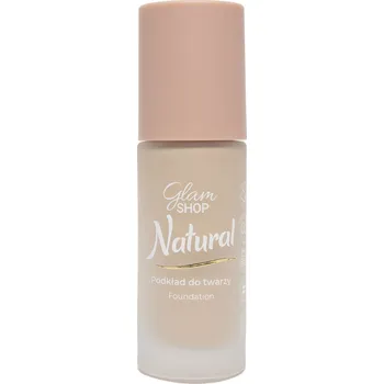 Přípravek na tvář Glam Shop Natural make-up na obličej 1 biscuit, 25 ml