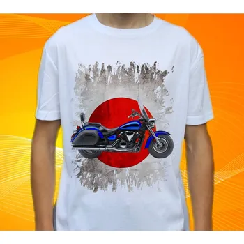 Pánské tričko tričko YAMAHA V-Star 1300 Tourer 158 (tričko s motorkou )