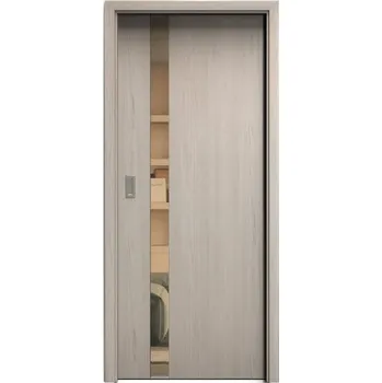 Interiérové dveře SAPELI HARMONIE KOMFORT M83 - CPL LAMINÁT - POSUVNÉ DVEŘE VČ. ZÁRUBNĚ - BOROVICE BÍLÁ Průchozí šířka (cm): 60, Průchozí výška (cm): 197, Typ skla: Planibel bronz