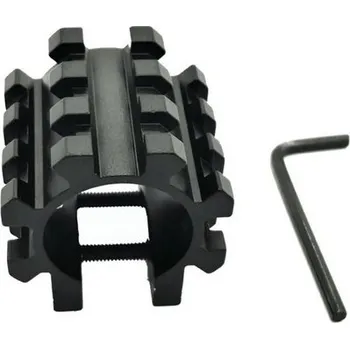 Příslušenství pro sportovní střelbu Weaver montáž na hlaveň - 3 strany, 3 sloty 125B