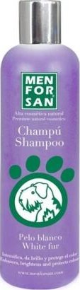 MenForSan Šampon pro zesvětlení bílé srsti balení 300 ml | Krmivo pro psy