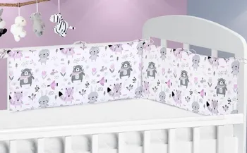 Příslušenství pro dětskou postel a kolébku Bellatex Mantinel do dětské postýlky 70 x 28 cm