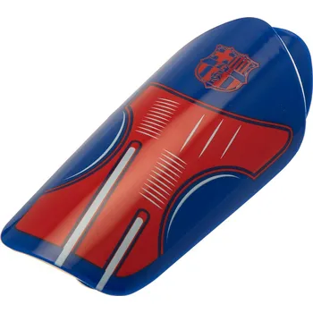 Fotbalový chránič FC Barcelona Dětské holenní chrániče FC Barcelona, plastové, 17 cm