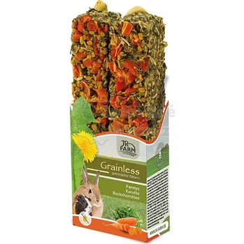 Pro hlodavce JR Farm GmbH JR Farm bezobilná tyčinka mrkev - pískavice 140 g