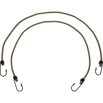 Upínací popruh Stahovací popruhy MFH s háčky, 75 cm, coyote tan, 2 ks