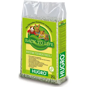 Podestýlka pro kočku 2x25l Hugro Back to Life celulózová podestýlka
