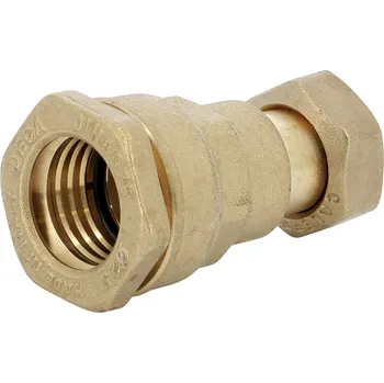 Fitinka PE mosazná spojka s převlečnou maticí na polyetylénové trubky (polyš) - 3/4"x20 4815