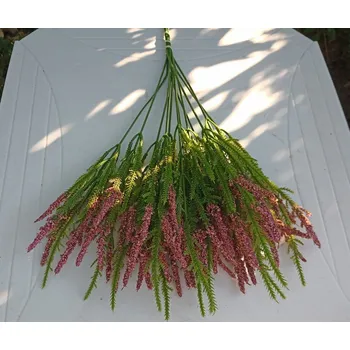 umělá květina Vřes zápich 40 cm, růžový