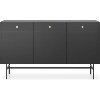 Komoda Nábytek PEGAS s.r.o. Komoda DIVA 3D3SZ černá