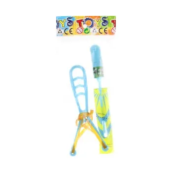 Prak vystřelovací se světlem