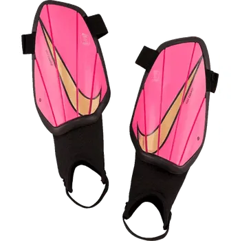 Fotbalový chránič Chrániče holení Nike Charge růžové