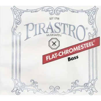 Struna pro kytaru a smyčcový nástroj Pirastro Flat Chromesteel P342320, Struna na kontrabas A 4/4