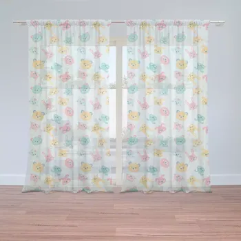 Záclona Záclony Dětské hračky: 2 ks - 150x250 cm - Sablio