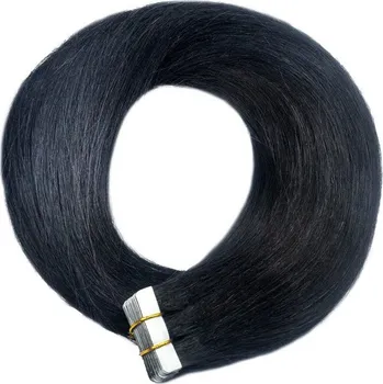 TAPE IN ROYAL,VLASOVÉ PÁSKY,50g,20ks,50cm různé barvy Černá č.1