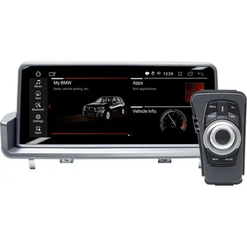 GPS navigace Multimediální monitor pro BMW E90 s 10,25" LCD, Android, WI-FI, GPS, Carplay, Bluetooth, USB