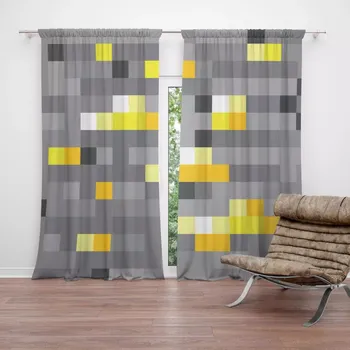 Závěs Závěsy Blocks 2: 2 ks - 140x250 cm - Sablio