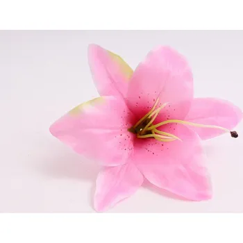umělá květina Lilie květ 13 cm fialová