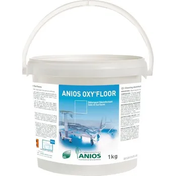 Zdravotnický materiál ecolab ANIOS OXYFLOOR 1 kg - (práškový dezinfekční a čistící prostředek)