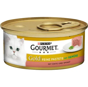 24x85g Gourmet Gold jemná paštika - kachna & špenát