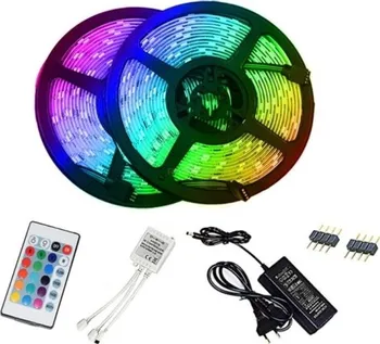 LED páska LED barevný pásek RGB s dálkovým ovládáním 2835 5 m