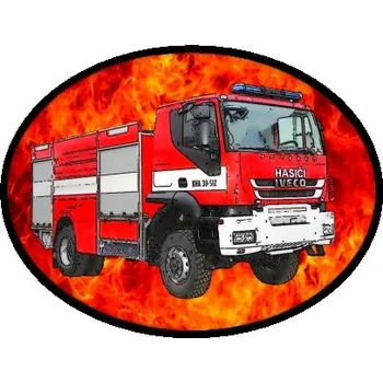 Nášivka nášivka pro hasiče IVECO TRAKKER 4x4 (hasičské nášivky)