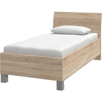 Postel Dřevěná postel Uno plus 200x180 Bílá arctic