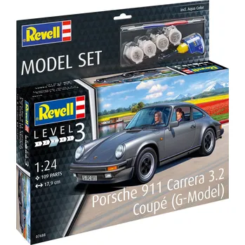 Plastikový model Revell ModelSet auto 67688 - Porsche 911 Coupé (G-Model) (1:24)