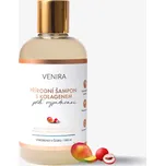 VENIRA přírodní šampon s kolagenem proti vypadávání vlasů, mango-liči, 300 ml