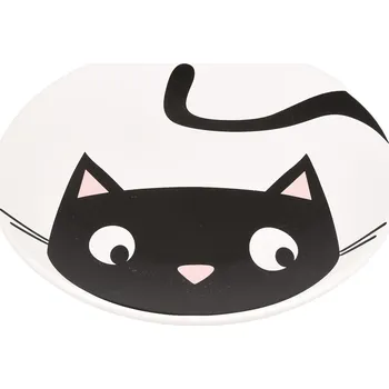 Flamingo Guus keramický talíř pro kočky - 30 ml, Ø 12,7 cm