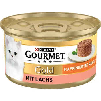 12x85g Gourmet Gold Raffiniertes Ragout - Losos