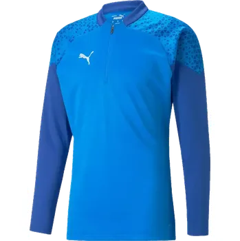 Pánská mikina Pánská mikina Puma teamCUP Training 1/4 Zip Top modrá