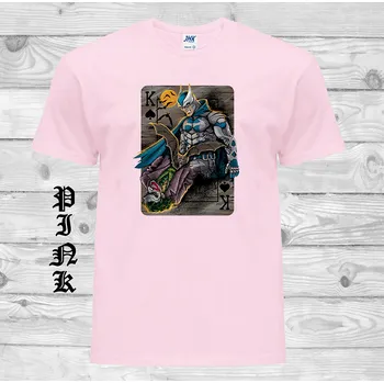 Chlapecké tričko detske-levne-bavlnene-tricko-potisk-Batman-Joker Barva: Pink - růžová, velikost: 152