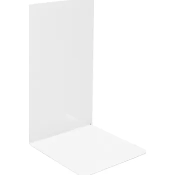 Zarážka na knihu Velká zarážka na knihy bílá 25x15 cm