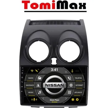 Autorádio TomiMax Nissan Qashqai Android 14 autorádio s WIFI, GPS, USB, BT HW výbava: QLED 8 Core 4GB+64GB PX HIGH - pouze displej A, Velikost obrazovky: Dotyková obrazovka: 9"