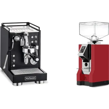 Kávovar La Pavoni Mini Cellini, black + Eureka Mignon Bravo, CR ferrari…