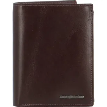 Peněženka Pánská kožená peněženka hnědá - Bellugio Reinold hnědá